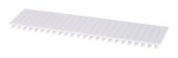 F-tronic Abdeckstreifen Kunststoff 54x228mm grau ADS12gr RAL7035
