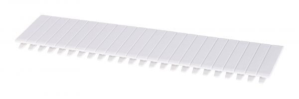 F-tronic Abdeckstreifen Kunststoff 54x228mm grau ADS12gr RAL7035
