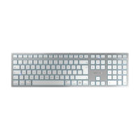 CHERRY KC 6000 C FOR MAC Corded GB-Layout silver/white
