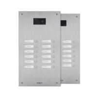Comelit Group Frontplatte Steel-Switch 12 Tasten 2-reihig IX0212U