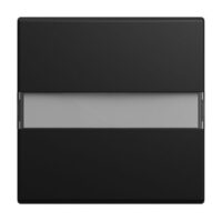 Busch-Jaeger Wippe Schalter schwarz matt Busch-balance SI 2506 N-915 Textfeld