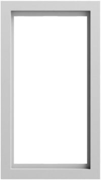 Gira Rahmen 2-fach grau matt Kunststoff F200 100276