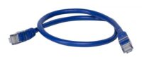 F-Tronic Patchkabel Cat5E 0,5m bl RJ45 PL50 1:1