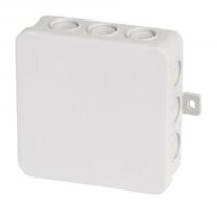 F-tronic Abzweigkasten IP54 2,5qmm Kunststoff E114 100x100x40mm quadrat Wand/Decke