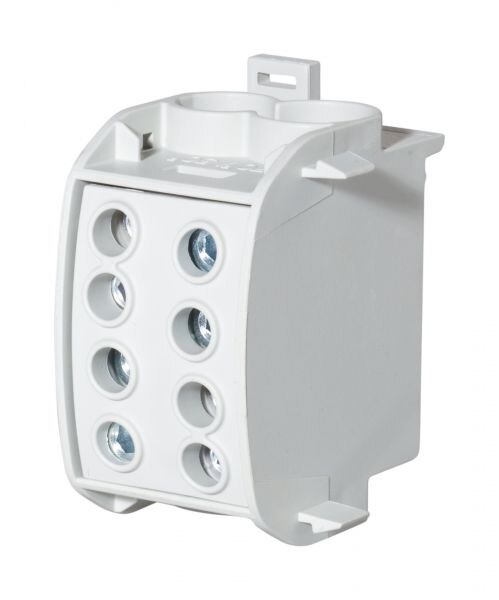 F-Tronic F-tronic Hauptleitungsklemme 4-fach 1-polig grau hlak1p70gr berührsich REG st/25qmm
