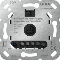 Gira Raumthermostat 230V 16A Schließer 247500 IP20 Widerstandssensor