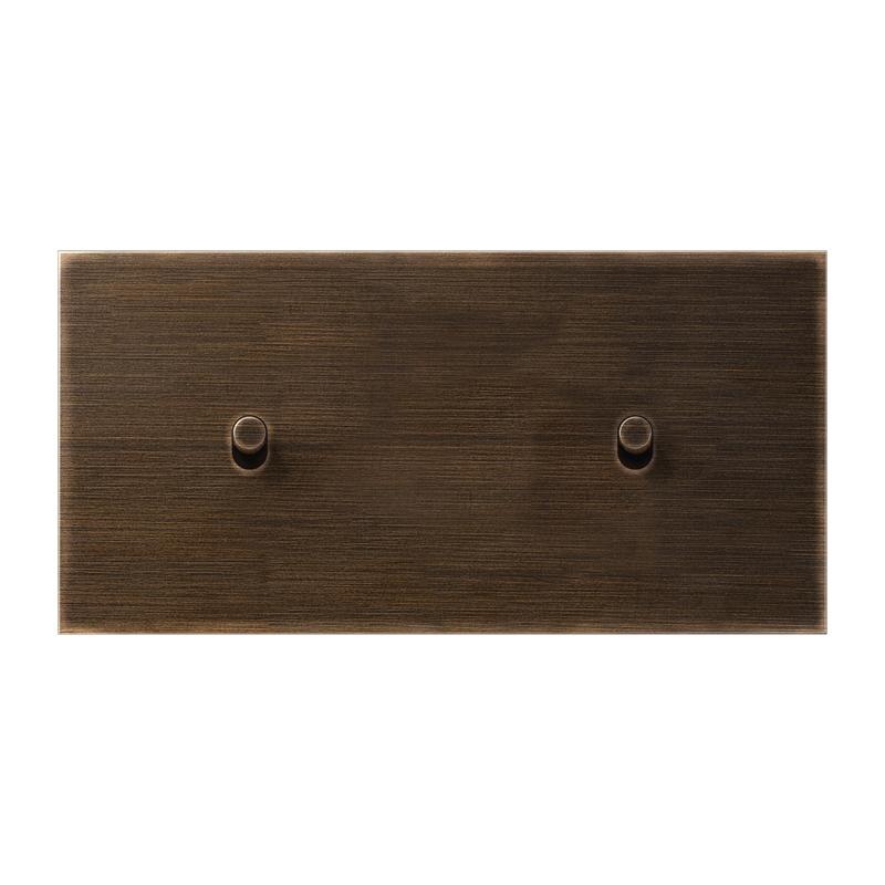 Jung Jung ME 12-200 AT R 26 Abdeckung mit Kipphebel "Zylinder" 2-fach 2x1 Kipphebel