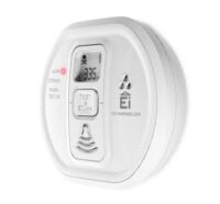 Ei Electronics Kohlenmonoxidmelder 85dB Ei208iDW mit Sockel autark Batt 3V DC weiß