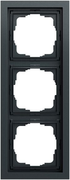 Gira Gira Rahmen 3-fach anthrazit lackiert Kunststoff F200 021373