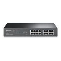 16P TP-LINK SG1016PE Metall POE+