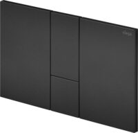 Viega WC Betätigungsplatte VfS 24 8614.1 aus Kunststoff in schwarz matt