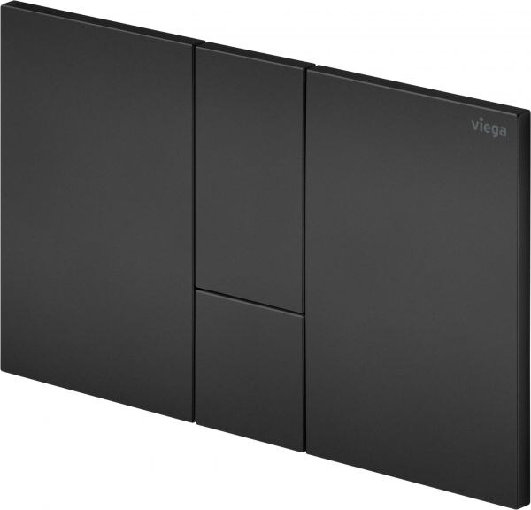 Viega Viega WC Betätigungsplatte VfS 24 8614.1 aus Kunststoff in schwarz matt