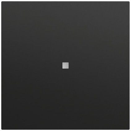 Gira Gira Tastwippe Bussystem KNX-RF (Funk) 510474 schwarz matt Kunststoff Thermopl 1-fach