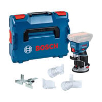 Powertools Akku-Kantenfrse GKF 18V-8 Professional solo, 18Volt (blau/schwarz, ohne Akku und Ladegert, in L-BOXX)