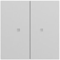 Gira Tastwippe KNX grau matt Kunststoff Thermopl 2-fach 517376