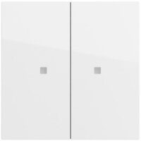 Gira Tastwippe Bussystem KNX-RF (Funk) 510770 reinweiß glänzend Kunststoff Thermopl 2-fach