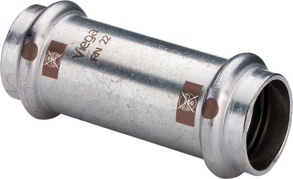 Viega Viega Schiebemuffe mit SC Temponox 1715.5 in 22mm Stahl nichtrostend