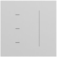Gira Bedienelement 1-fach grau matt 536576