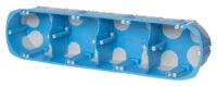 F-tronic Hohlwanddose oval luftd Kunststoff HW402K IP30 oval Dichtmembran