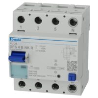 DOEPKE FI-Schutzschalter B 4-polig 400V 63A DFS4 063-4/0,03-B NK R 0,03A 4TE Reiheneinbaugerät