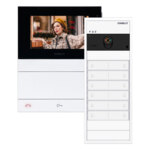 Comelit Group Paketlösung Video Aufputz, 12 Wohneinheiten Logos KVU2212