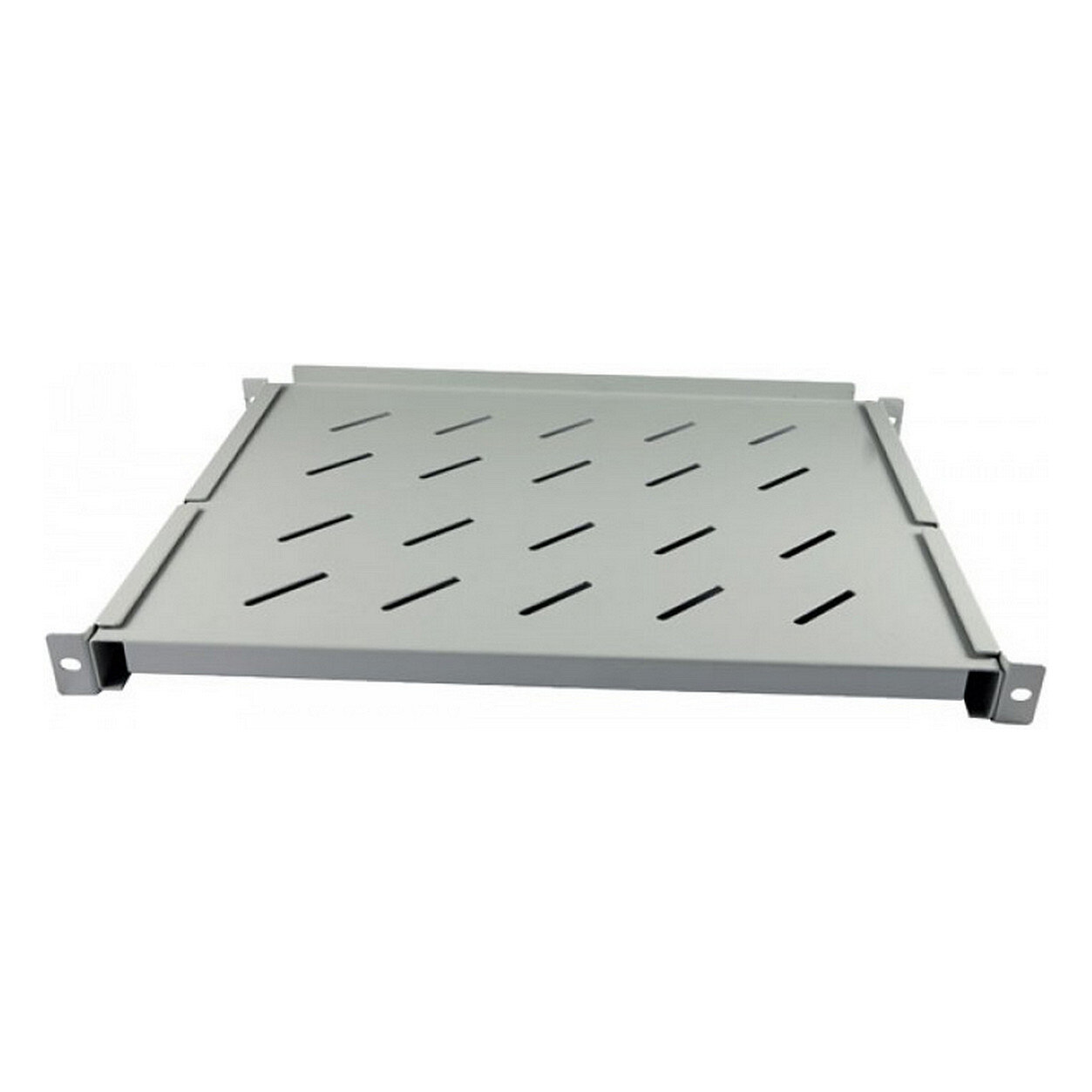 Allnet ALLNET Fachboden fest für 1100mm Schrank tiefe 1HE Lichtgrau t850-950mm