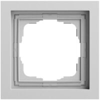 Gira Rahmen 1-fach grau matt Kunststoff F200 021176