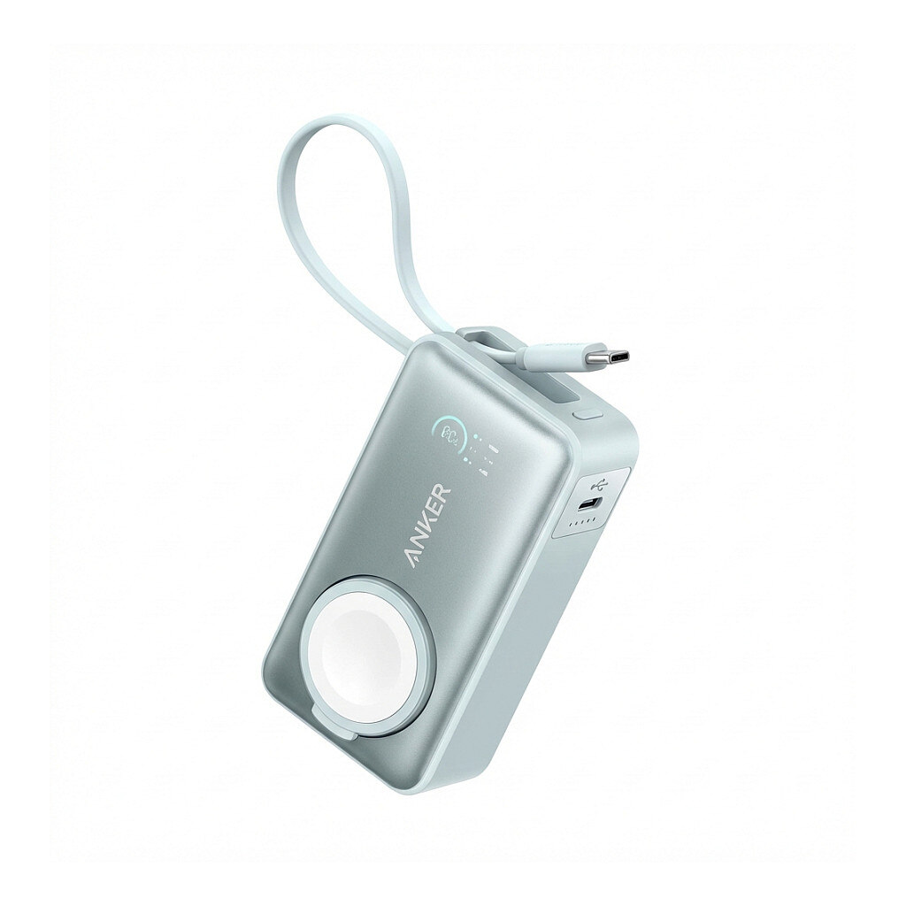 Anker Anker MagGo - Powerbank - 10000 mAh - 35 Watt (24 pin USB-C) - wei