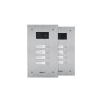 Comelit Group Frontplatte Steel-Switch 4 Tasten 1-reihig IX0104U