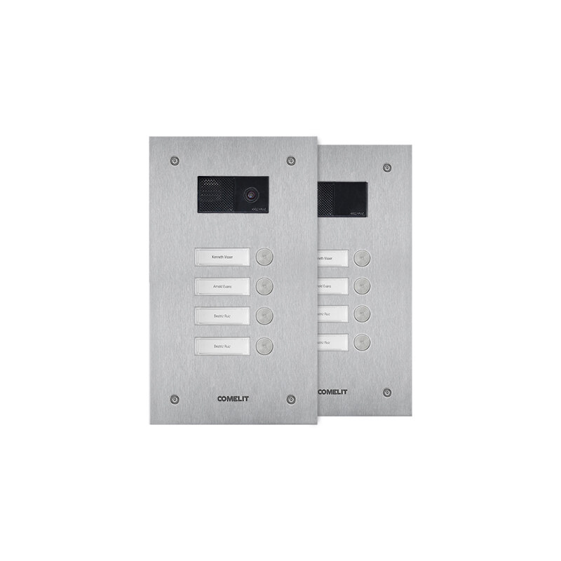 Comelit Comelit Group Frontplatte Steel-Switch 4 Tasten 1-reihig IX0104U
