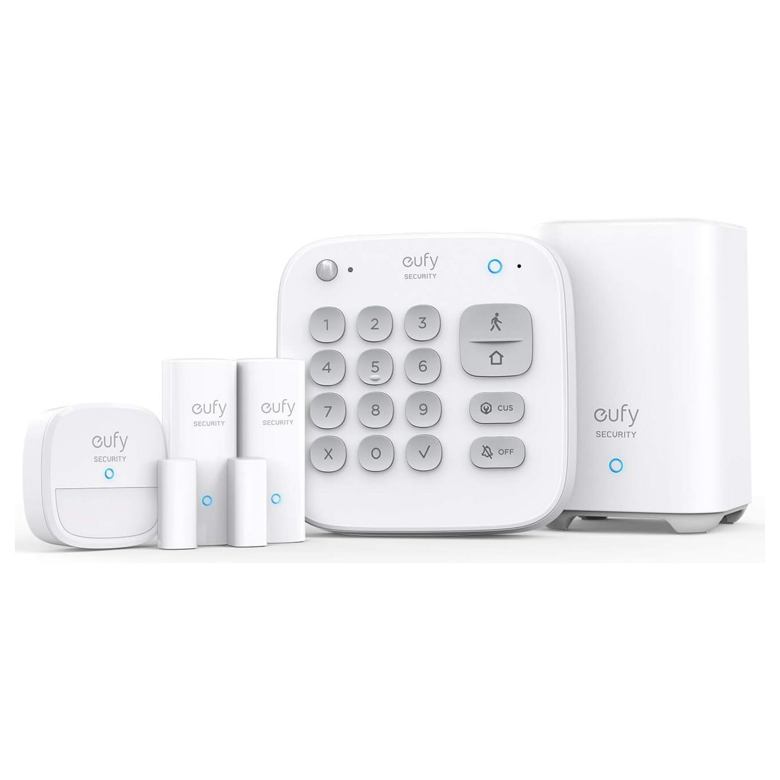 Anker Eufy Alarmsystem, Wi-Fi, Bewegungssenor, Alarmanlage, Tür- und Fenstersensoren, Zentrale, T8990321