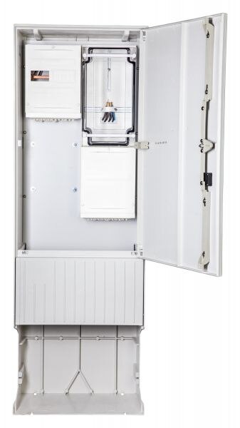 F-Tronic Zähleranschlusssäule 2-feldrig 3.HZ Haube IP54 ZSA172-2-ZK-HT