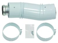 Variobogen turboTEC Luft-/Abgasführung, Aluminium, 60/100 mm