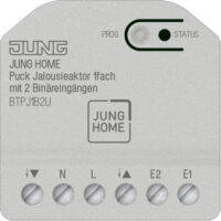 Jung BT P J1 B2 U JUNG HOME Puck Jalousieaktor 1-fach m.2 Binäreingängen