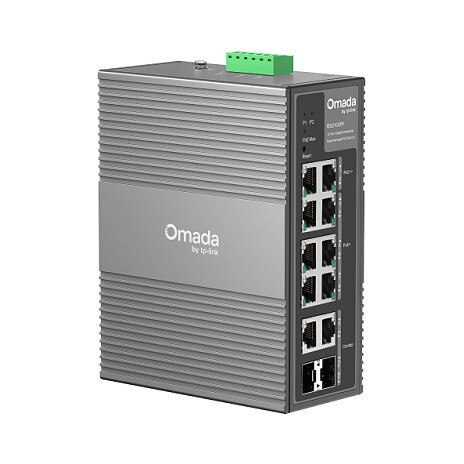 TP-Link Omada IES210GPP 10-Port Gigabit Industrial Easy Mgd PoE Switch