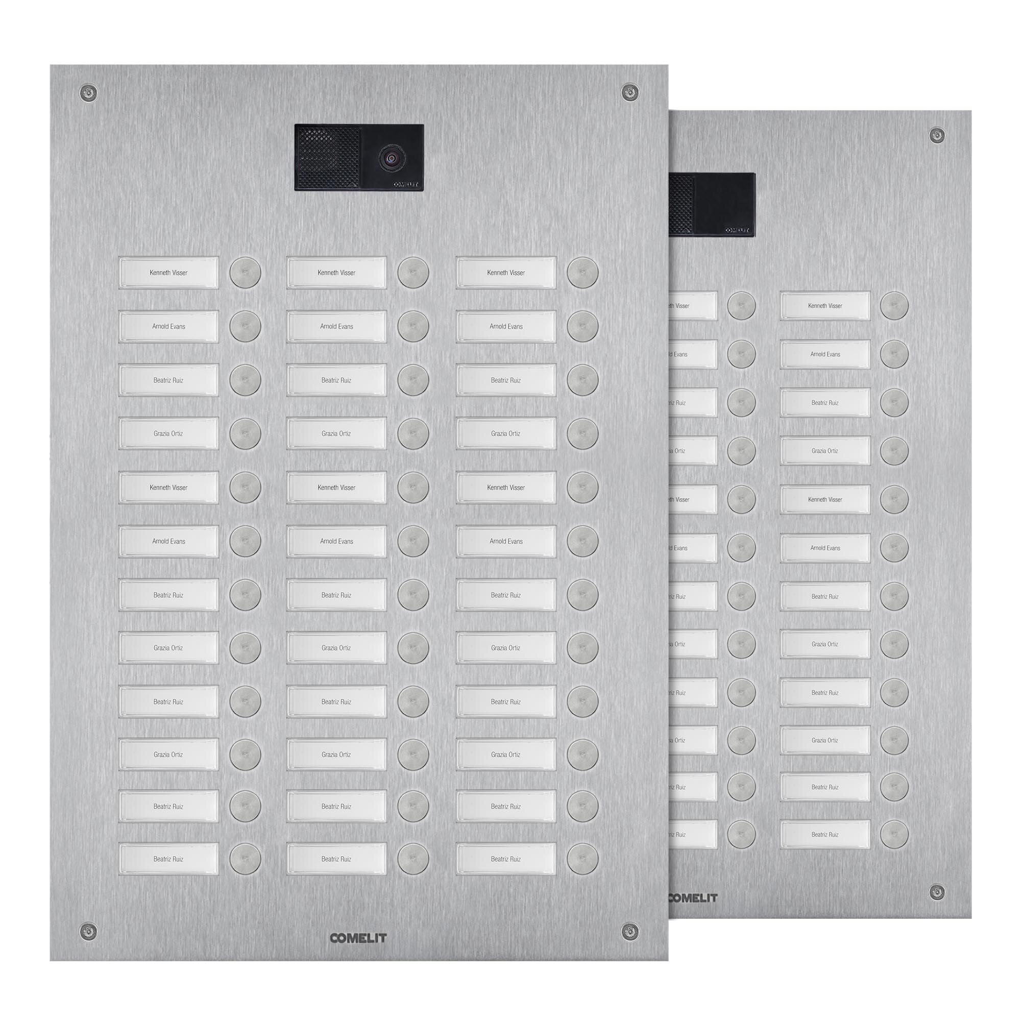 Comelit Comelit Group Frontplatte Steel-Switch 36 Tasten 3-reihig IX0336U