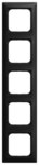 Busch-Jaeger Rahmen 5-fach schwarz matt Kunststoff Busch-balance SI 1725-915