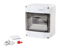 F-tronic Kleinverteiler Aufb 1x12TE Kunststoff APV6 IP65 160x200x120mm DIN-Schiene