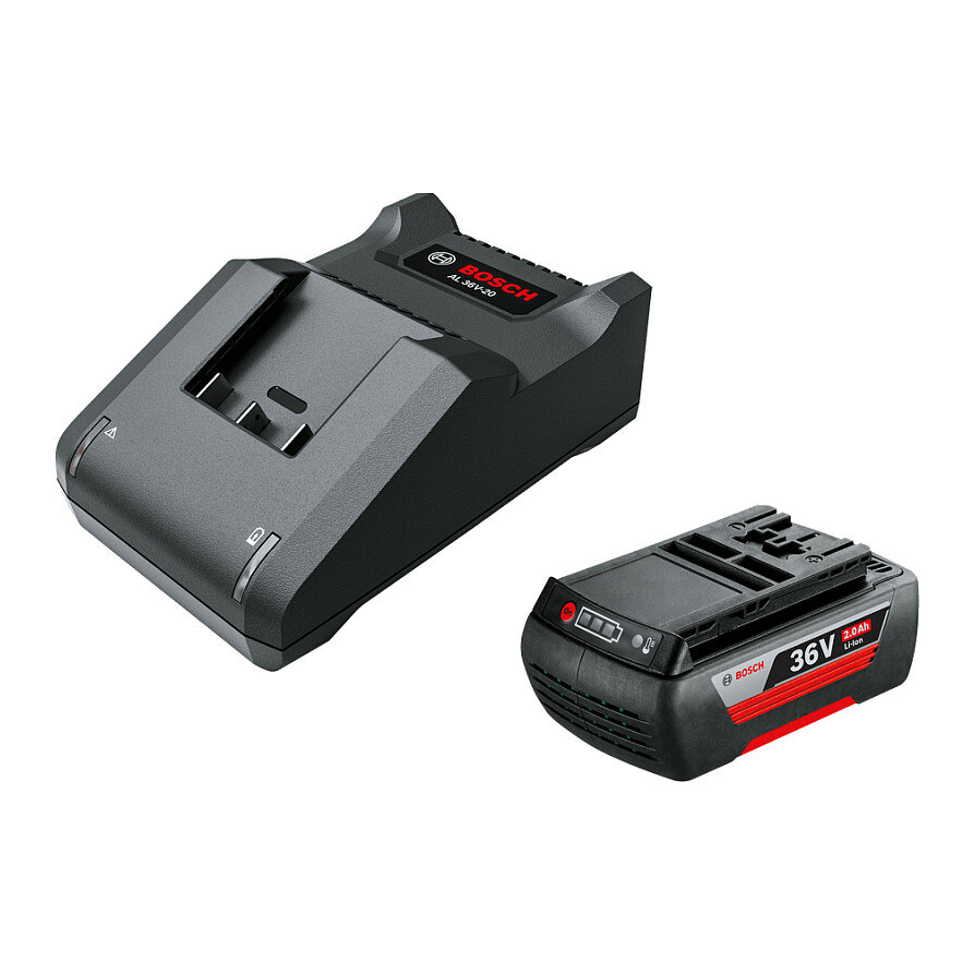 Bosch Starter set 36V - Batterieladegerät + Batterie