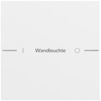 Gira Tastwippe KNX reinweiß glänzend Kunststoff Thermopl 576170 2-fach