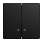 Busch-Jaeger Wippe Serien Schalter schwarz matt Busch-balance SI 2505 K-915