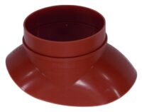 Adapter für Klöber-Pfanne rot, für Dachschrägen von 20-50 Grad