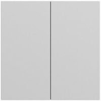 Gira Bedienelement 2-fach grau matt 536276