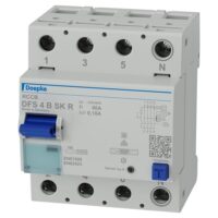 DOEPKE FI-Schutzschalter B 4-polig 400V 80A DFS4 080-4/0,10-B SK R 0,1A 4TE Reiheneinbaugerät