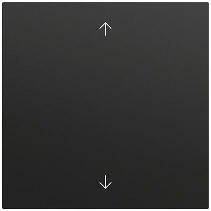 Gira Gira Wippe Schalter schwarz lackiert Pfeile 538974