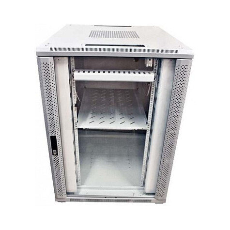 Allnet ALLNET Netzwerkschrank 19" 42HE B800/T1200mm Glastür Lichtgrau SNB-Serie