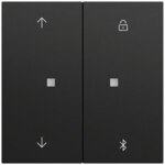 Gira Bedienelement 1-fach schwarz für Jalousieeins 536774 matt