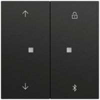 Gira Bedienelement 1-fach schwarz für Jalousieeins 536774 matt