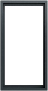 Gira Rahmen 2-fach anthrazit lackiert Kunststoff F300 100283