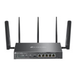 Omada ER706WP-4G Cat6 AX3000 Gigabit VPN Gateway 4 Port PoE+